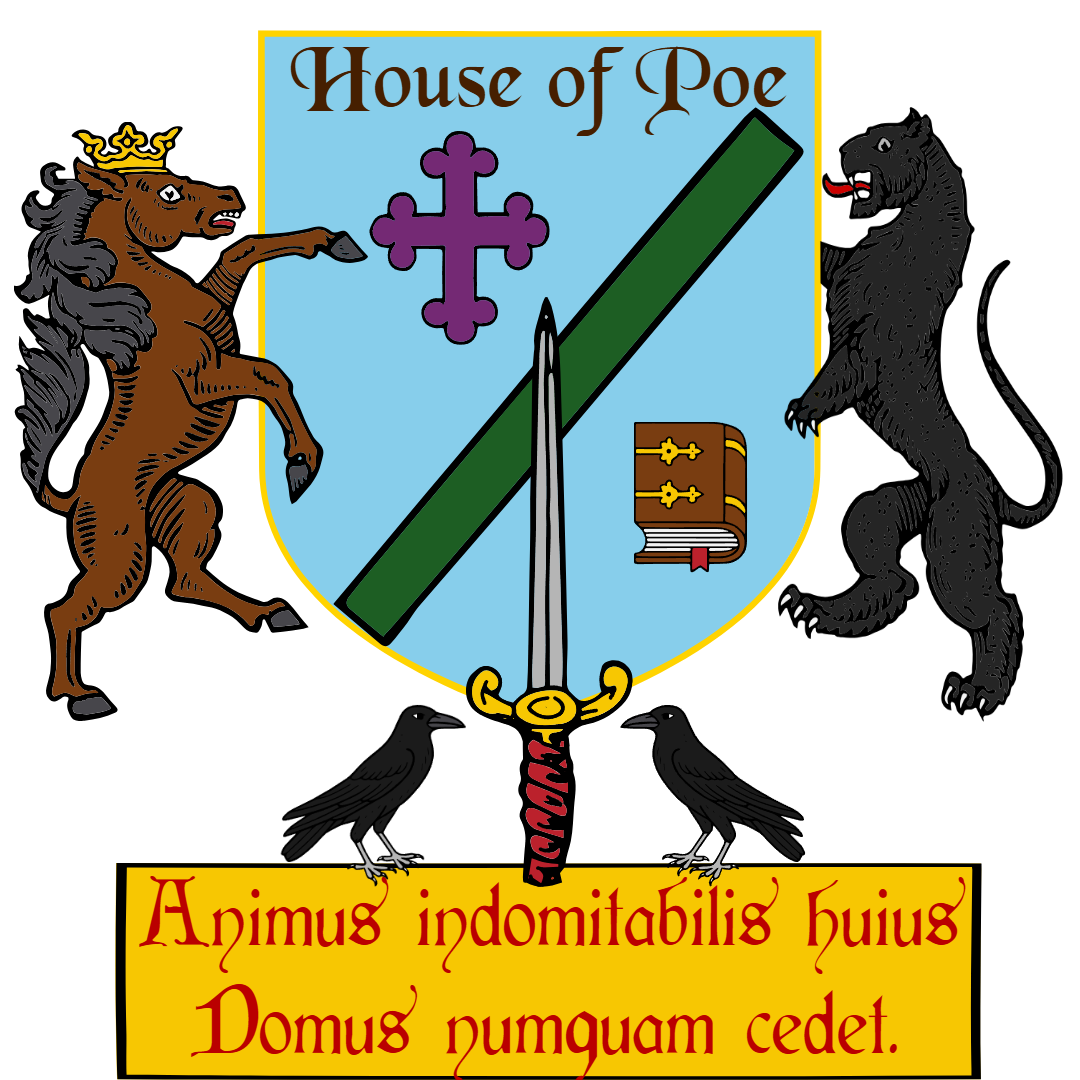 The House of Poe Coat of Arms